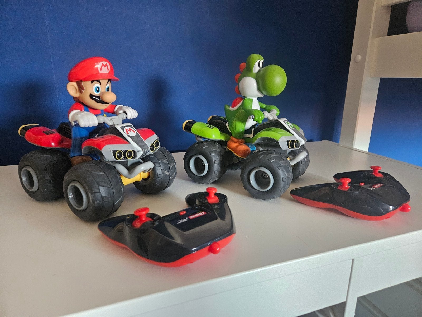 Mario en joshy bestuurbare auto, Ophalen of Verzenden, Gebruikt, Afstandsbediening
