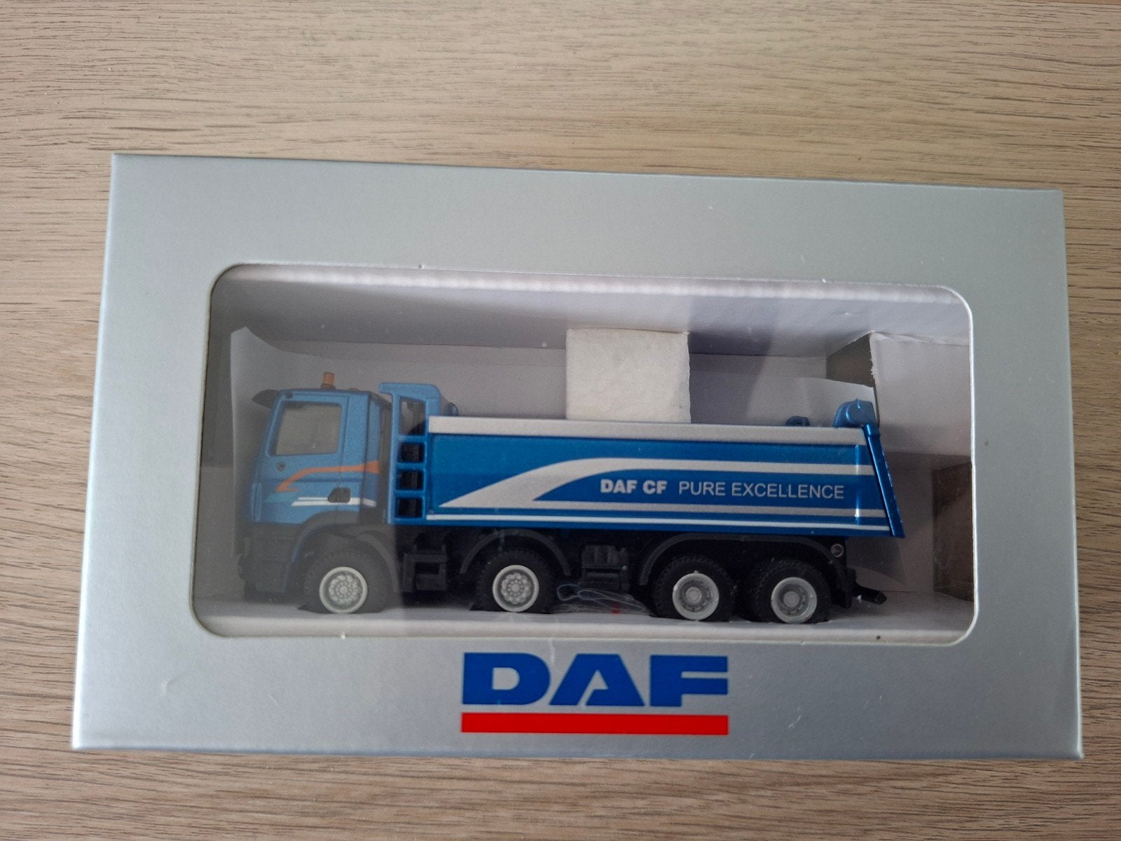 DAF CF Pure Excellence Kiepwagen Model - Tematoys, Overige merken, 1:32 tot 1:50, Nieuw, Ophalen of Verzenden