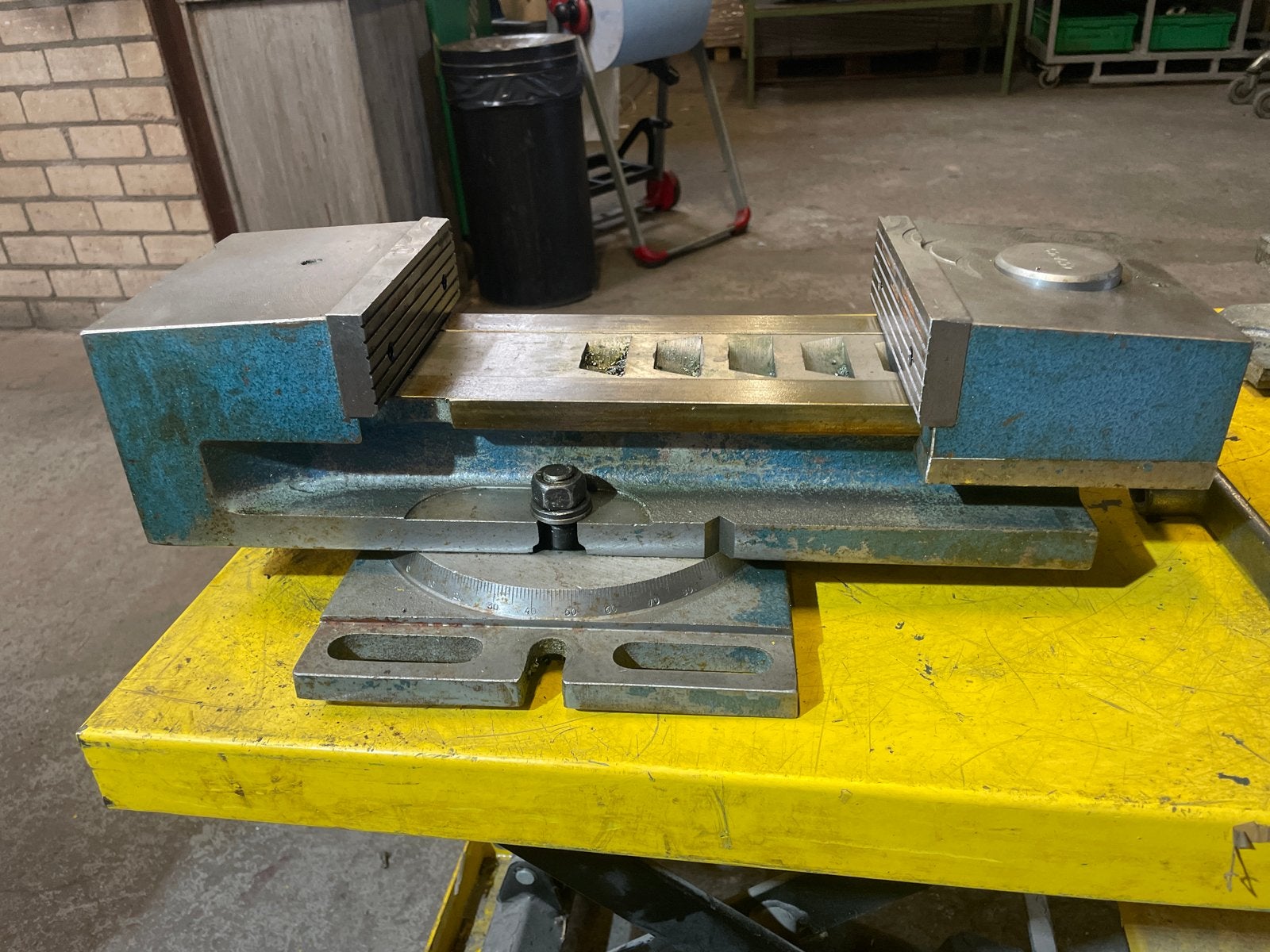 Hogedruk machineklem met gradenverdeling - 6517-160, Ophalen, Gebruikt, Klem, Overige merken