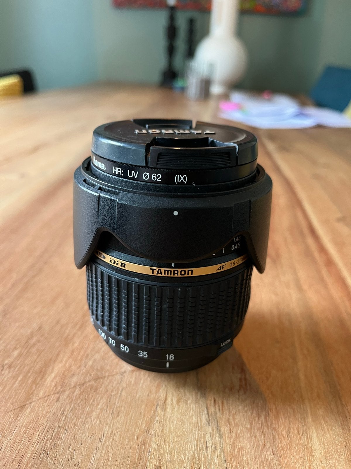 Tamron AF 18-250mm f/3.5-6.3 Di II Macro Telelens, Autofocus, Zo goed als nieuw, Tamron, Telelens
