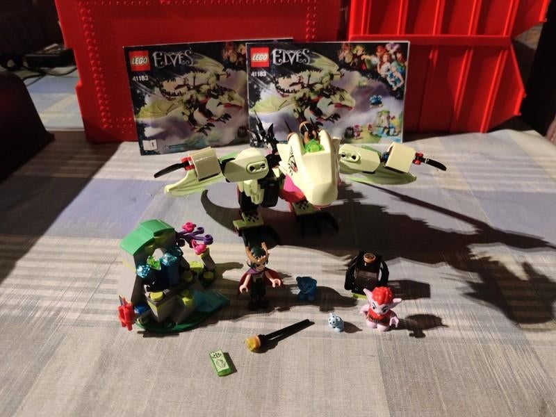 Lego Elves Goblin king's evi dragon 41183, Gebruikt, Overige thema's, Lego, Ophalen of Verzenden