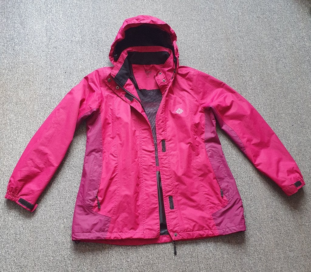 Outdoor jack -dames- wijnrood maat 44 ZGAN, Kleding | Dames, Sportkleding, Ophalen of Verzenden, Zo goed als nieuw, Rood, Maat 42/44 (L)