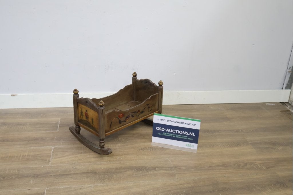 Antieke houten schommelwieg, Kinderen en Baby's, Ophalen of Verzenden, Niet ingevuld, Niet ingevuld, Niet ingevuld