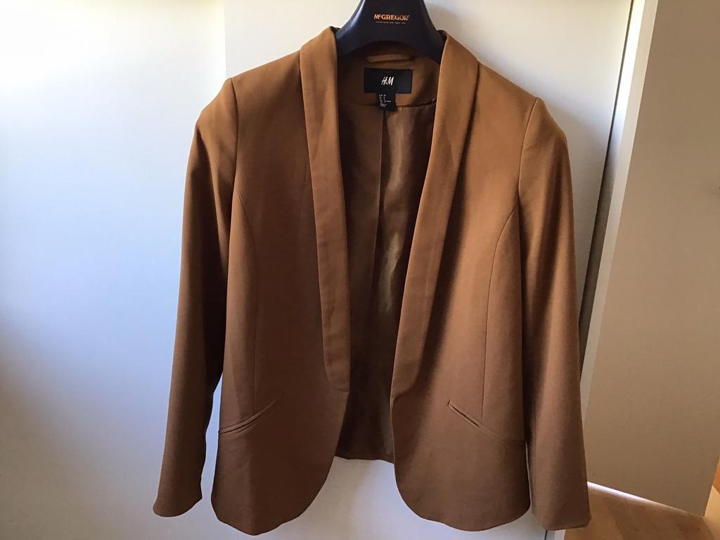Blazer cognac kleur maar 36, Ophalen of Verzenden, Zo goed als nieuw, Maat 36 (S), Bruin