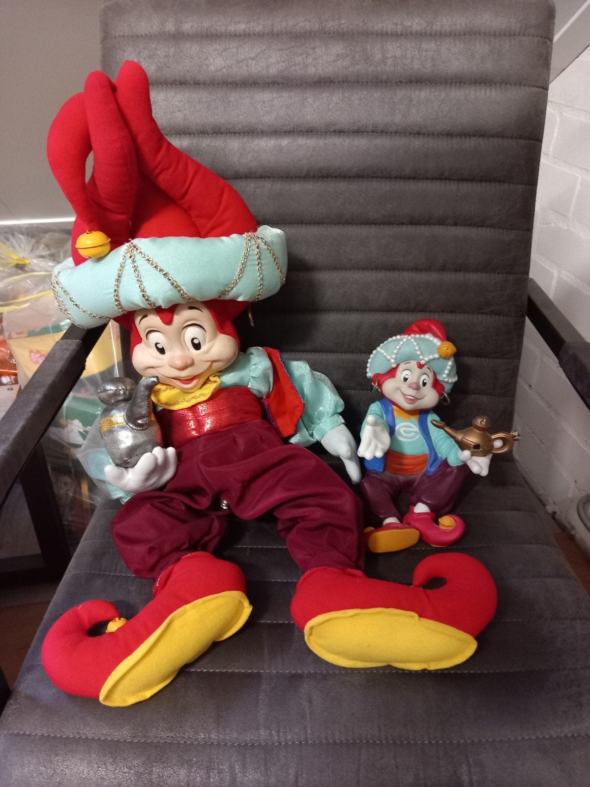 Efteling pop en spaarpot, Ophalen of Verzenden, Gebruikt, Beeldje of Poppetje