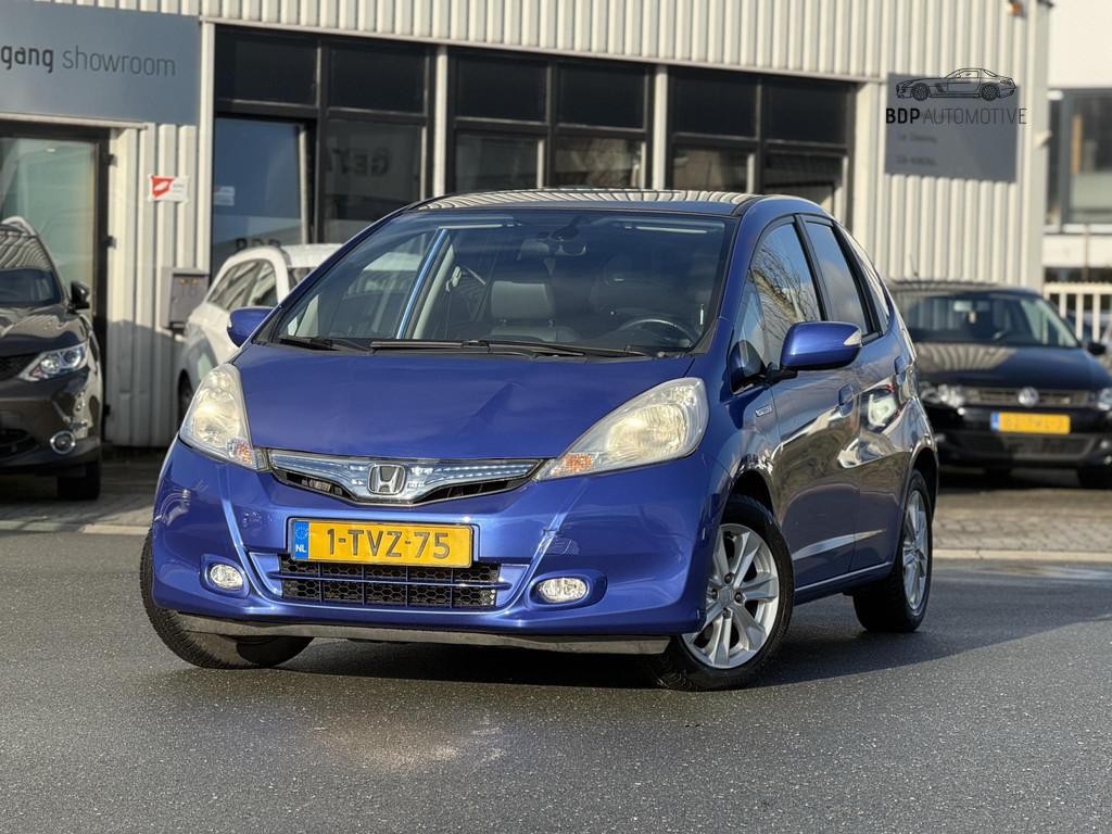 Honda Jazz 1.4 Hybrid Exclusive Lage km✅ LEER | PANORAMADA, Euro 5, Gebruikt, 4 cilinders, 49 €/maand