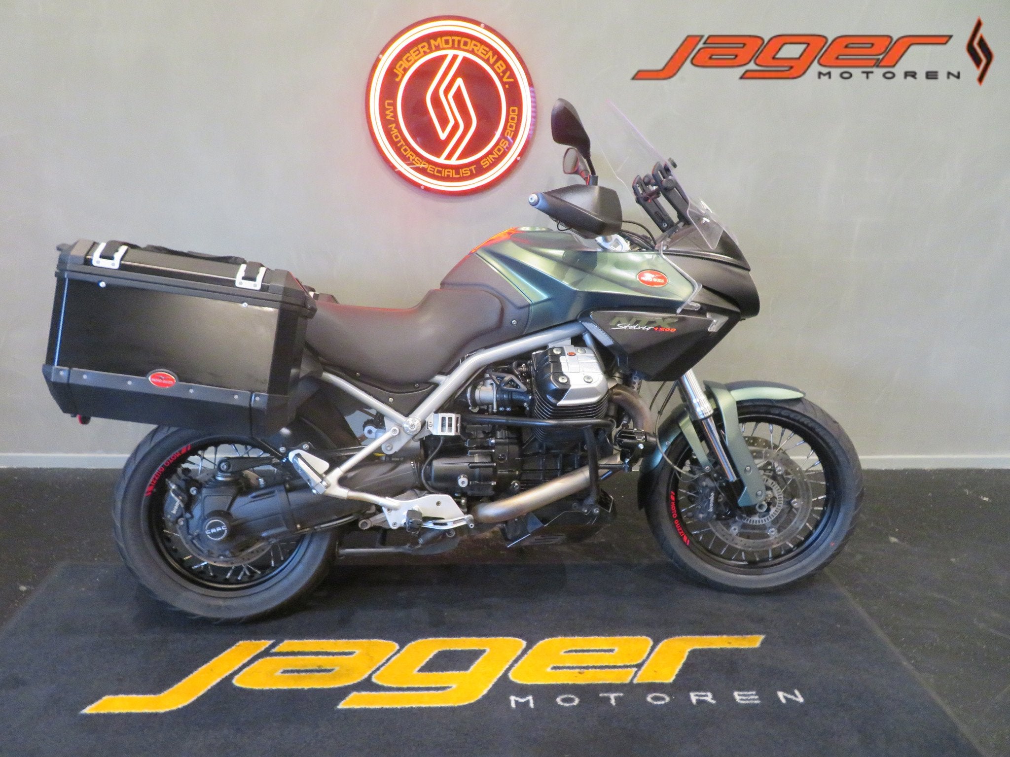 Moto Guzzi STELVIO 1200 8V ABS DIKKE KNAAP~! (bj 2013), Bedrijf, Toermotor