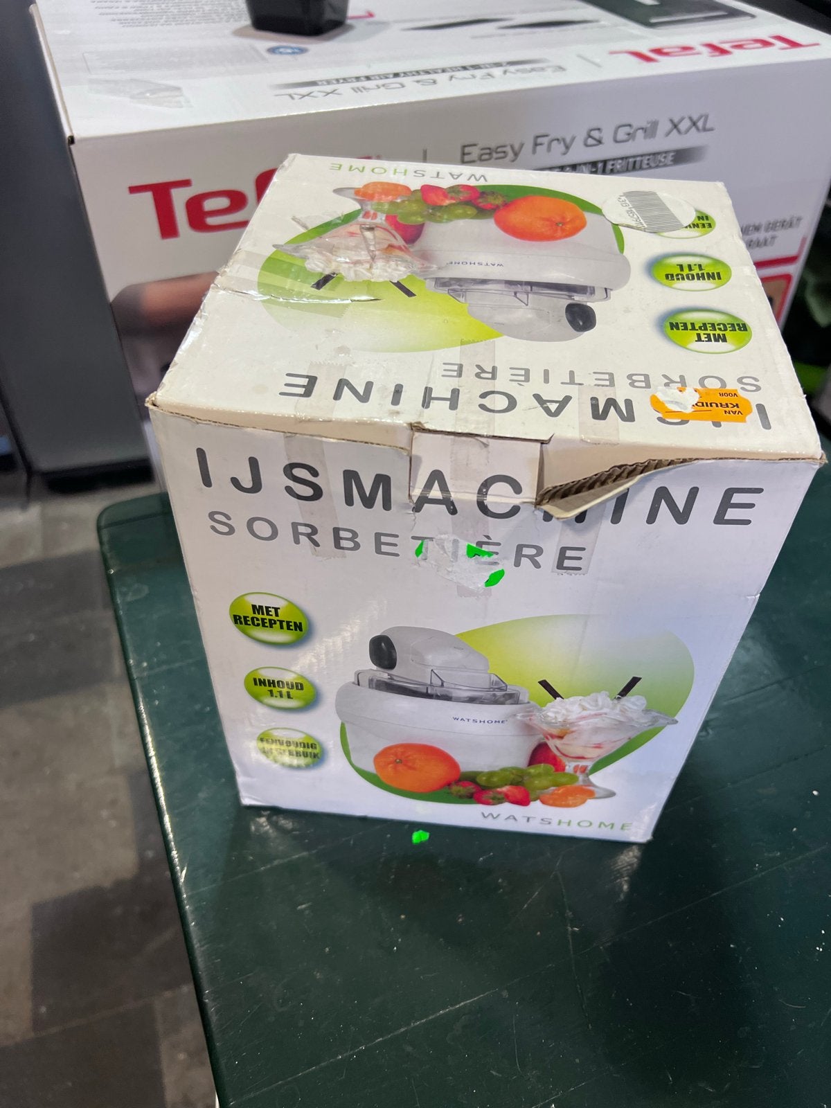 Watshome IJsmachine 1.1L - Nieuw en Ongebruikt, Ophalen of Verzenden, Nieuw