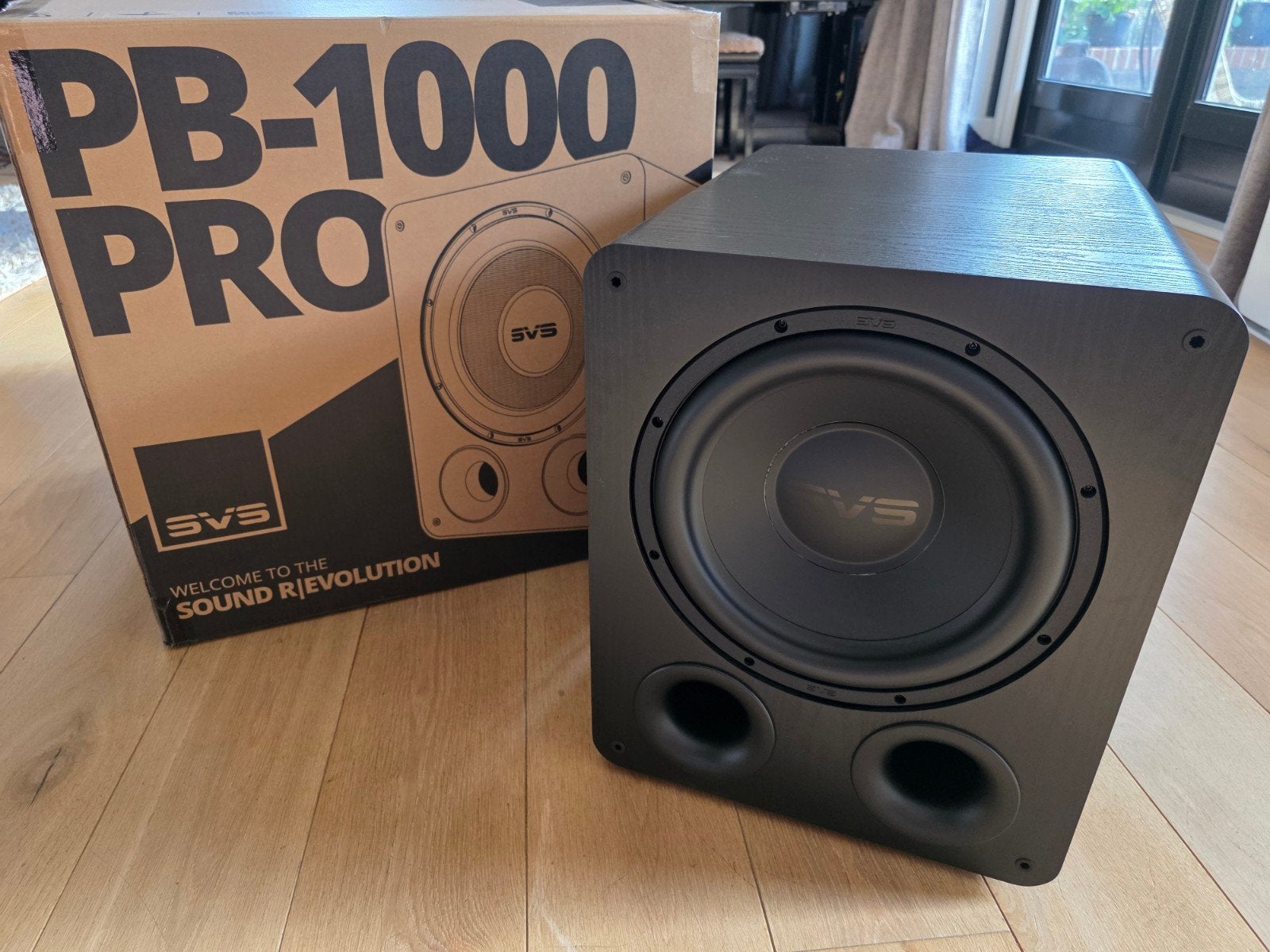 SVS PB-1000 Pro Subwoofer - Zo goed als nieuw met garantie, Audio, Tv en Foto, Basreflex, Subwoofer, Zo goed als nieuw, Ophalen
