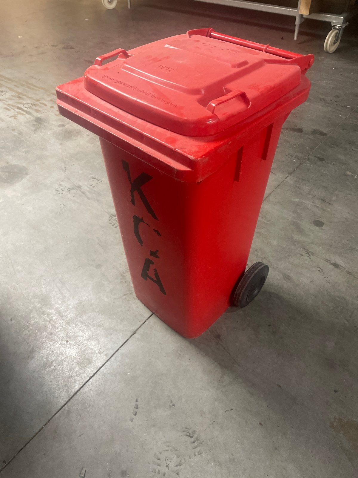 Kliko 120 liter, Huis en Inrichting, 40 liter of meer, Ophalen, Gebruikt, Kunststof