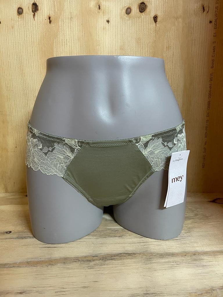 Mey string maat 44 model luxurious, Kleding | Dames, Verzenden, Groen, String
