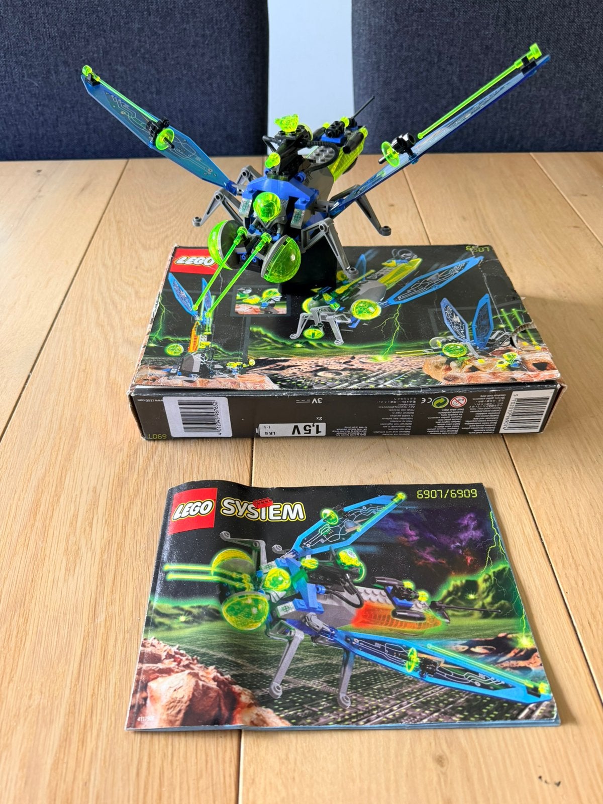 Lego 6907 - sonic stinger compleet (doos/instructie), Lego, Ophalen of Verzenden, Zo goed als nieuw, Space