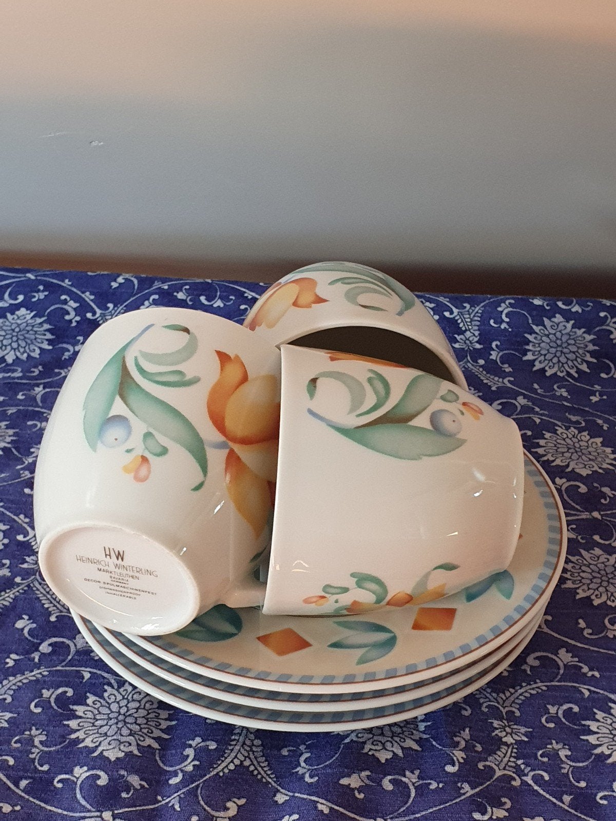 3 nieuwe kop en schotels Heinrich Winterling Marktleuthen, Ophalen of Verzenden, Nieuw, Overige stijlen, Kop(pen) en/of Schotel(s)