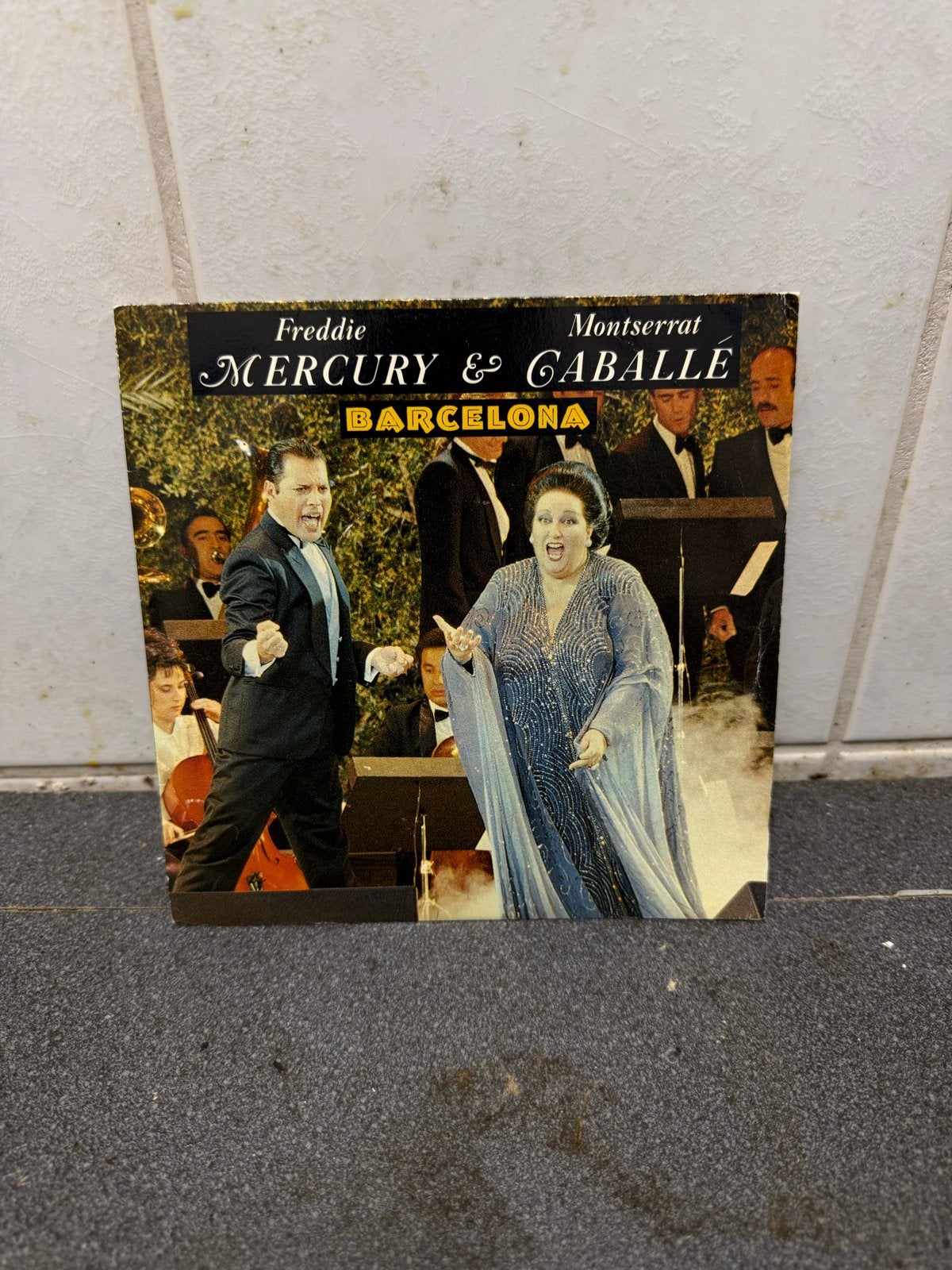 Freddie Mercury & Montserrat Caballé - Barcelona (Vinyl), Gebruikt, 7 inch, Ophalen of Verzenden, Pop