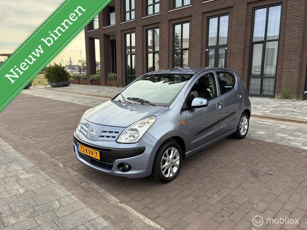 Nissan Pixo 1.0 Look Airco/ LM / 5 Deurs/ NAP!, Auto's, Nissan, Voorwielaandrijving, Euro 5, Gebruikt, 200 kg