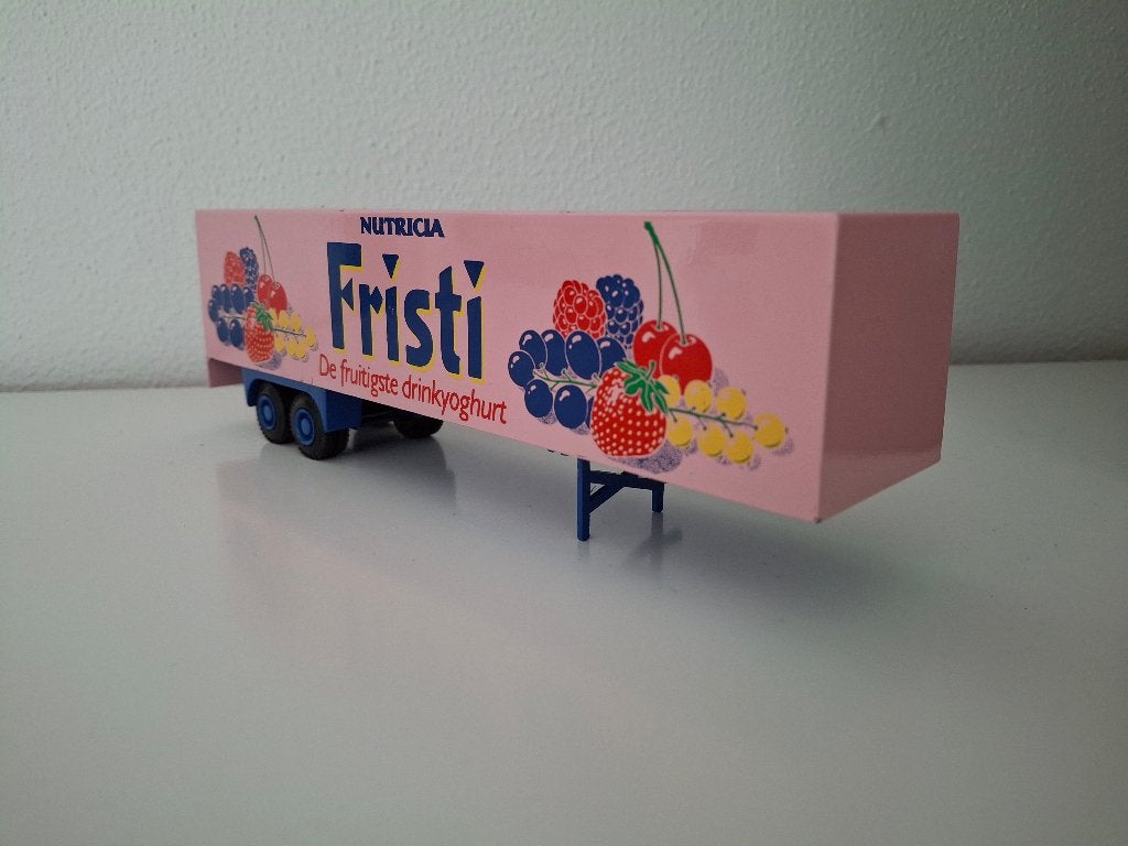 oplegger Fristi Lion toys 1/50 In goede staat, Ophalen of Verzenden, Nieuw, Bus of Vrachtwagen, Lion Toys