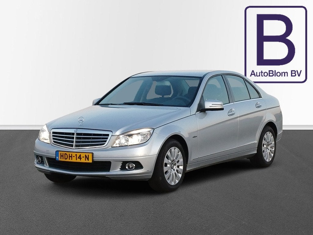 Mercedes-Benz C-Klasse 180 K BlueEFFICIENCY Elegance /29.658, Auto's, Keurmerk '100% Onderhouden', Zwart, 14 km/l, Bedrijf
