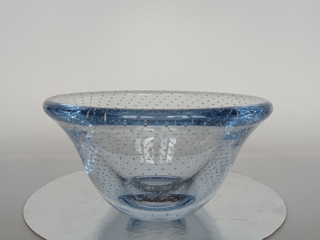 Schaal Spijkerglas Artglass Holmegaard Vintage, Ophalen of Verzenden