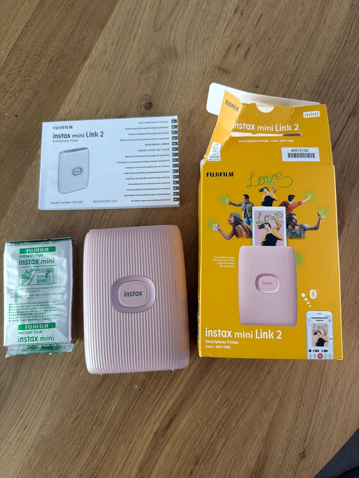 Instax mini Link 2 - zo goed als nieuw, Ophalen of Verzenden, Zo goed als nieuw, Overige merken, Overige typen