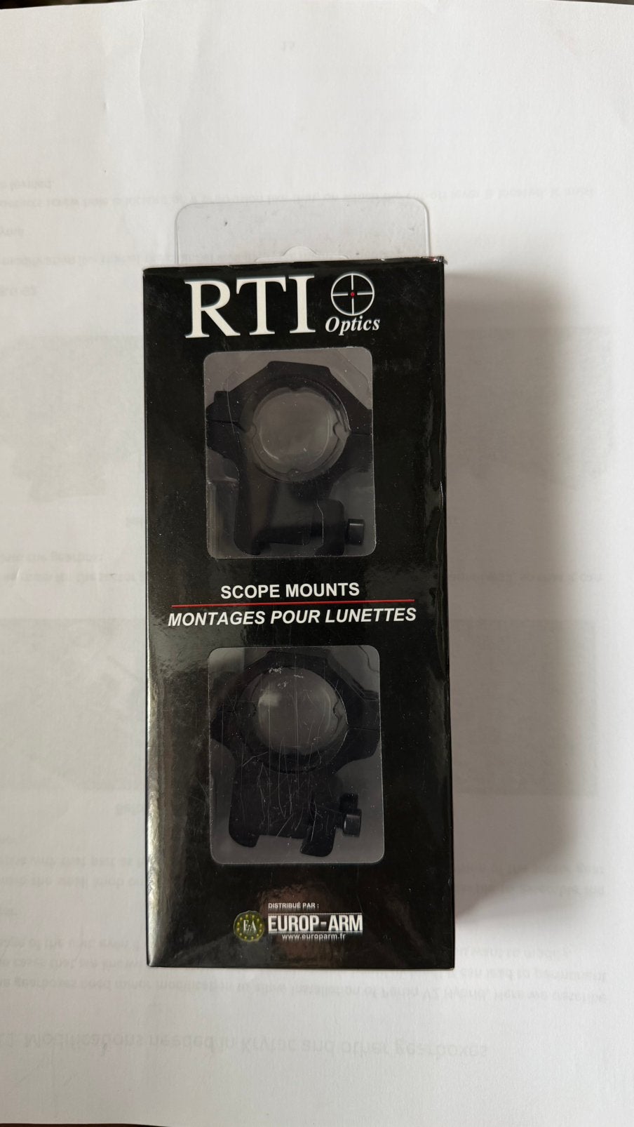Scope mounts, Ophalen of Verzenden, Zo goed als nieuw