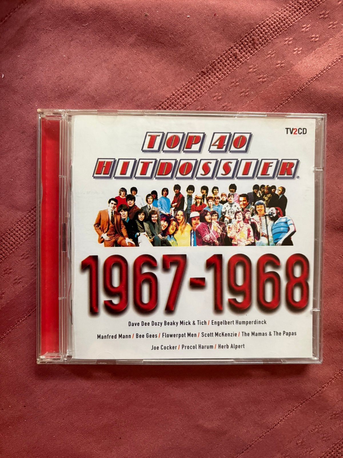 Top 40 Hitdossier 1967-1968  2cd, Verzenden, Gebruikt, Pop