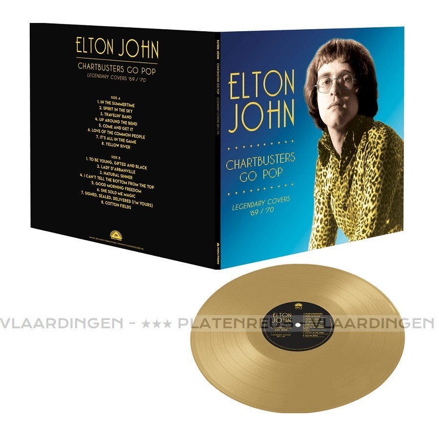LP Elton John – Chartbusters Go Pop * Nieuw * Goud Vinyl, LP, Pop, Ophalen of Verzenden, Geseald