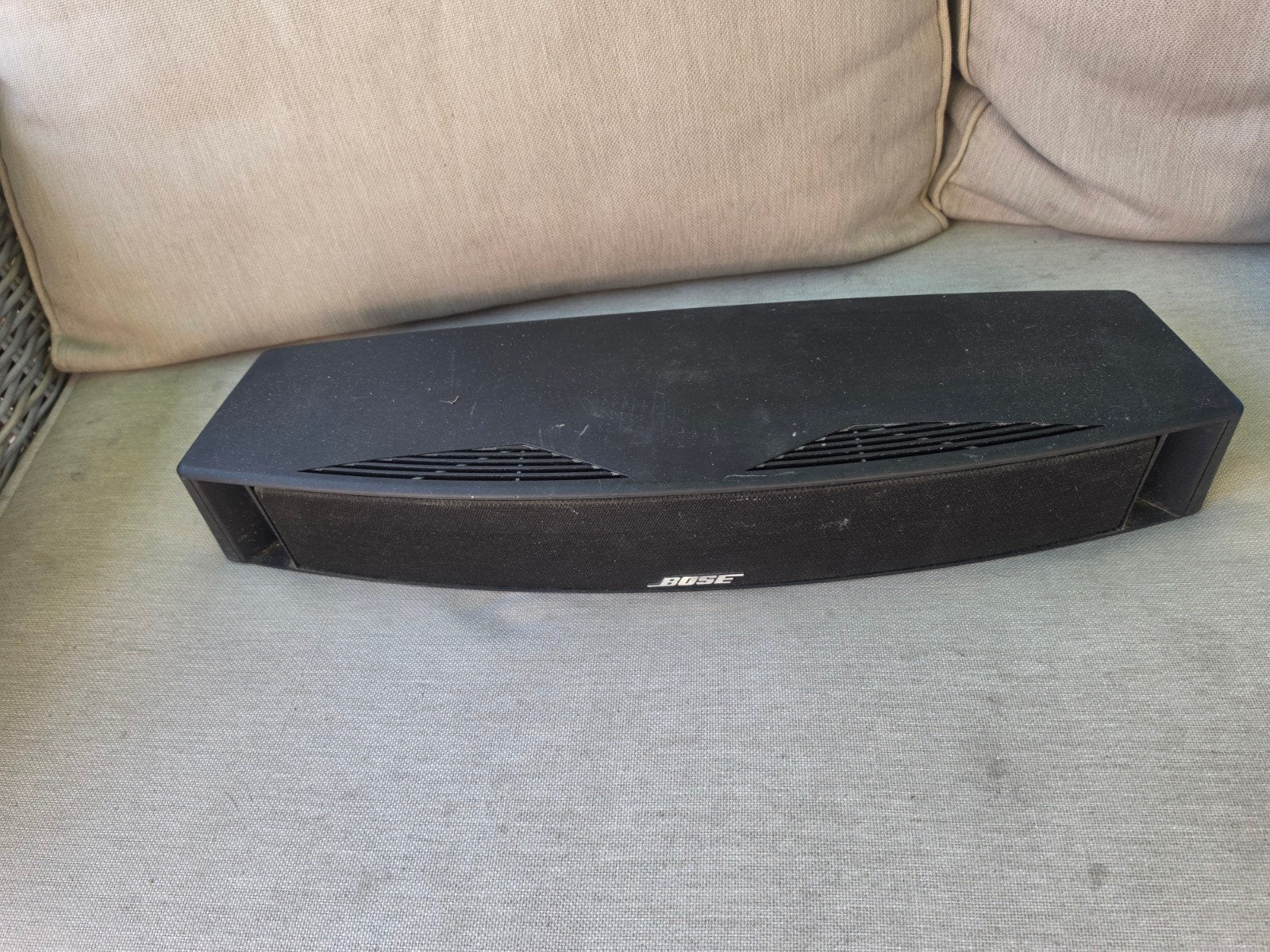 Bose VCS-10 Center Speaker - Zwart, Gebruikt, Gebruikt, Ophalen of Verzenden, Bose, Geschikt voor surround/home cinema