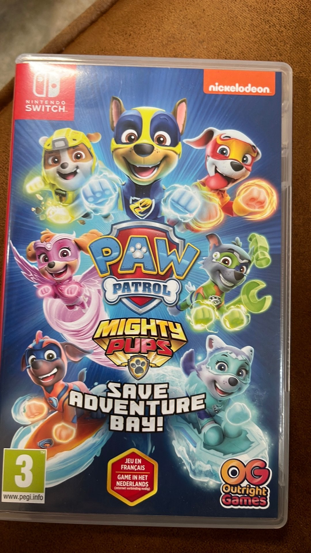 Paw patrol: mighty pups - save adveture bay, Avontuur en Actie, 2 spelers, Ophalen of Verzenden, Zo goed als nieuw