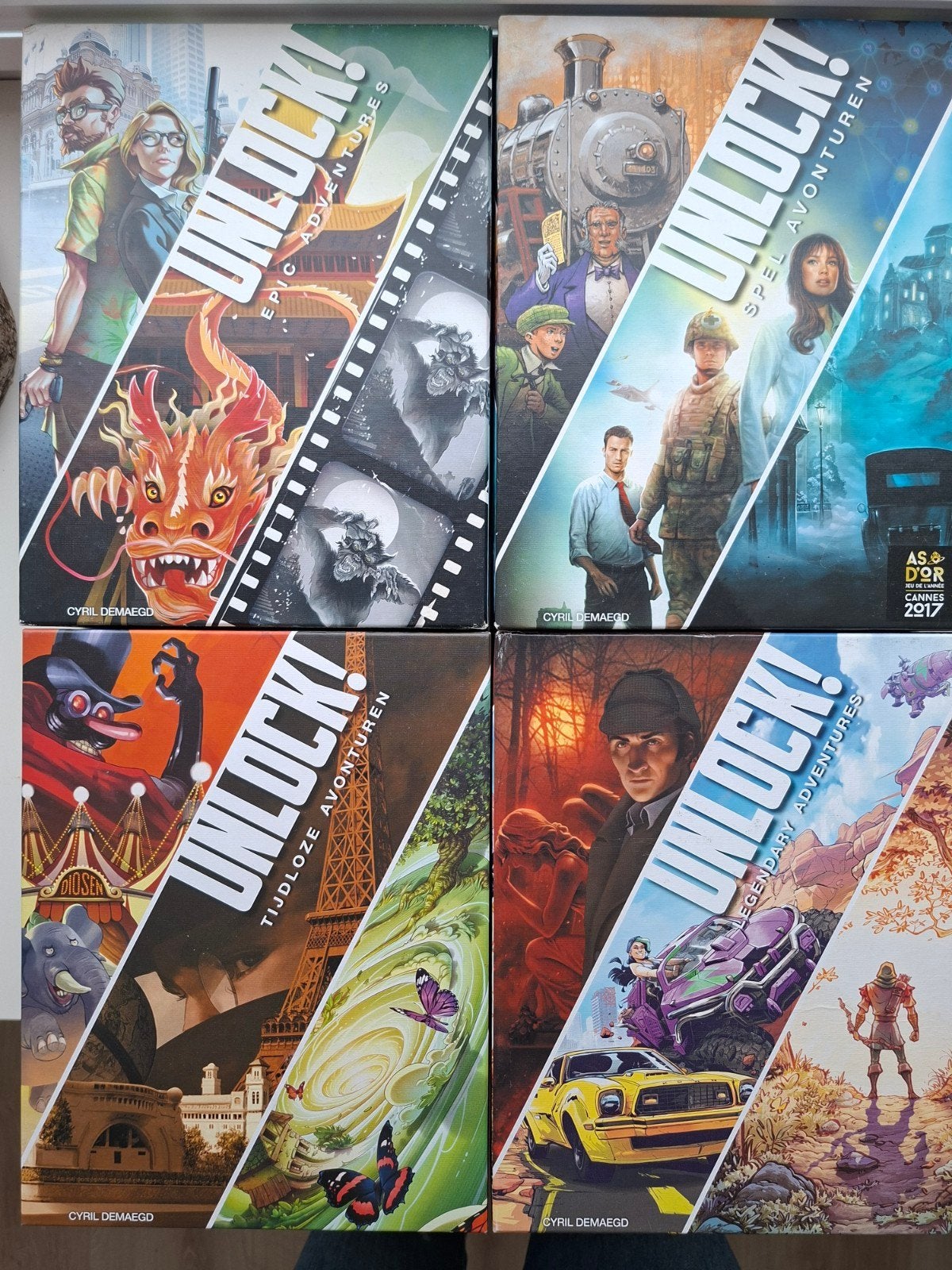 4 Unlock! spellen - Ruilen of te koop, Ophalen of Verzenden