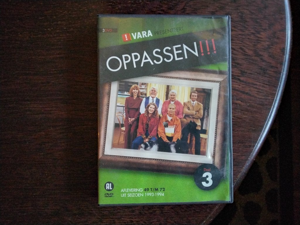 Oppassen seizoen 3 compleet, 3disk, origineel, Alle leeftijden, Zo goed als nieuw, Komedie, Seizoen 3