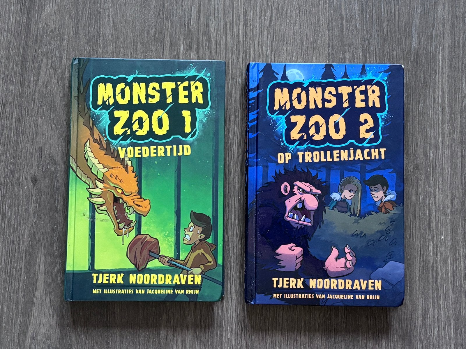 Monster Zoo 1&2 - Tjerk Noordraven, Boeken, Ophalen, Gelezen