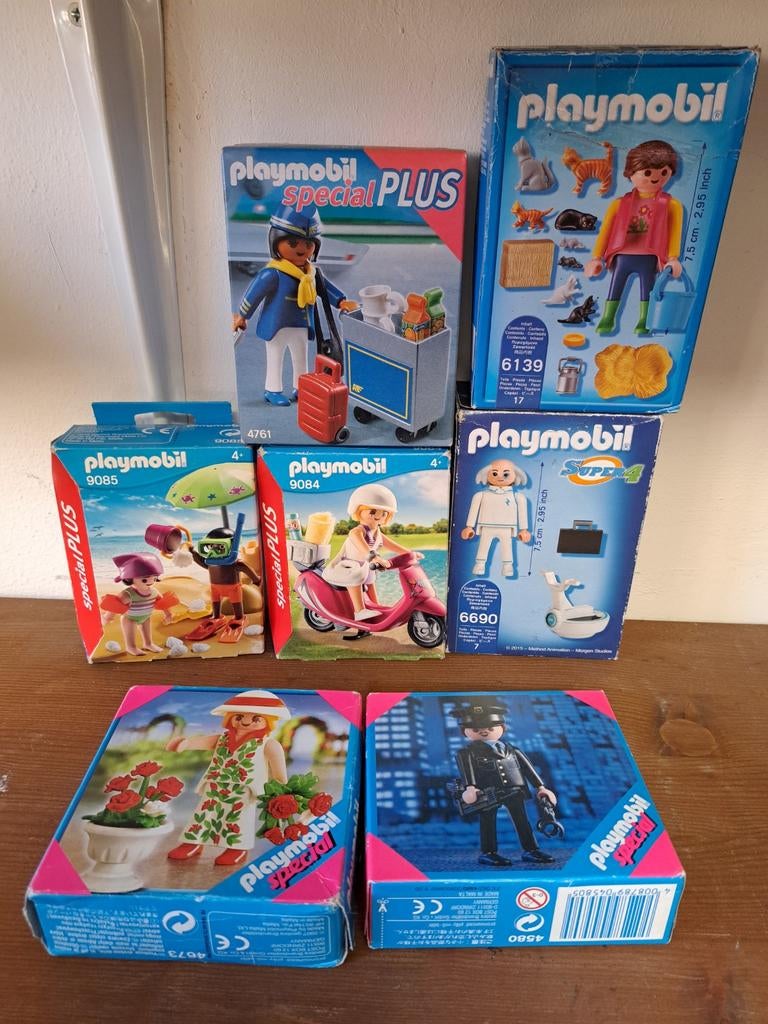 Playmobil met doosjes, Ophalen of Verzenden
