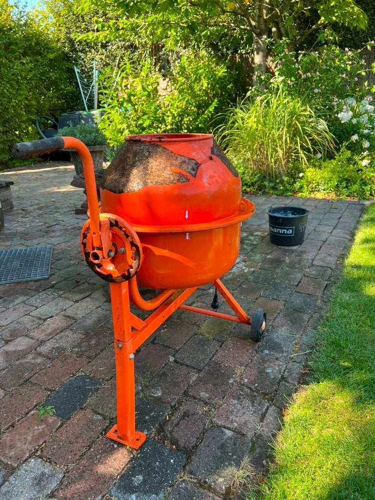 betonmolen hbm 63liter, Doe-het-zelf en Verbouw, Betonmolens, Ophalen, Gebruikt