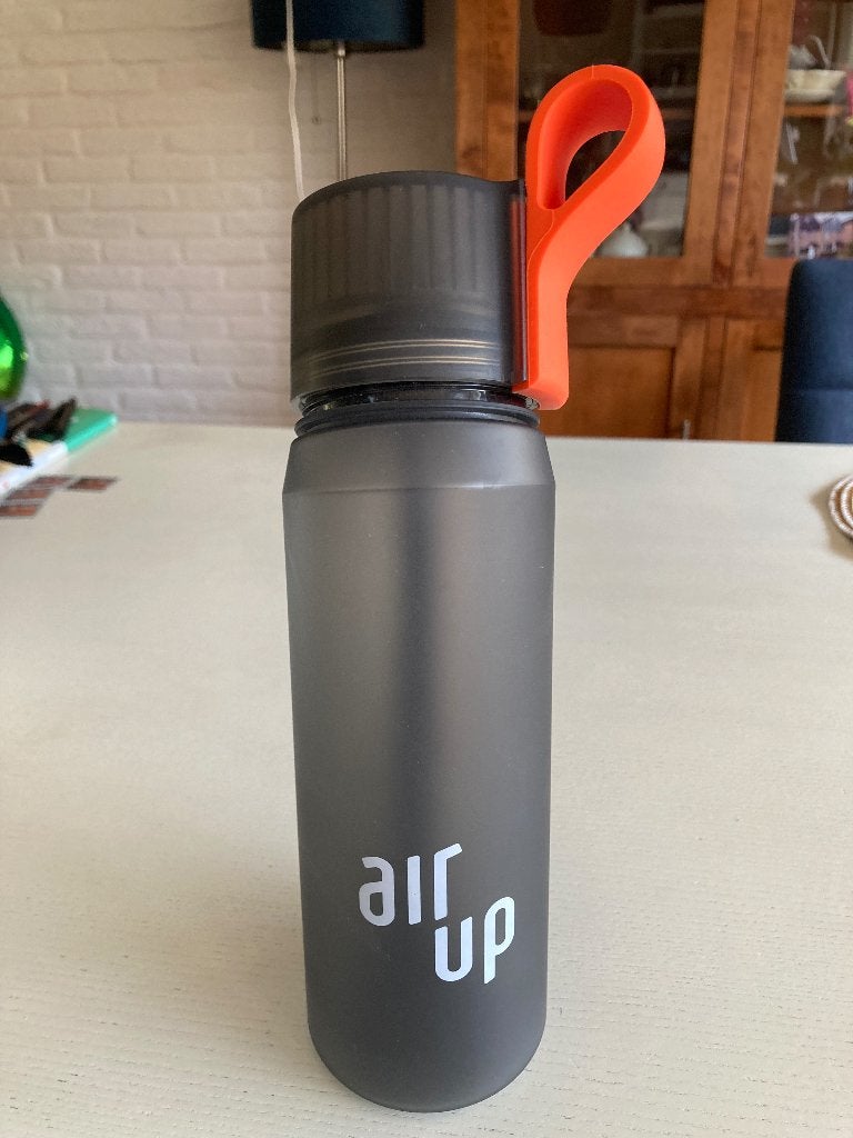 Air up fles, Ophalen, Gebruikt