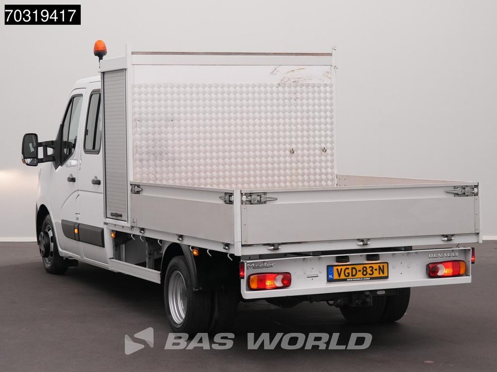 Renault Master 145PK Dubbel Cabine Open Laadbak met Kist Dub, Auto's, 145 pk, Stof, Gebruikt, Euro 6