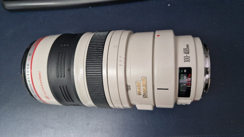 Canon EF 100-400 mm f/4.5-5.6 L IS USM, Ophalen, 400 mm, Gebruikt, Canon