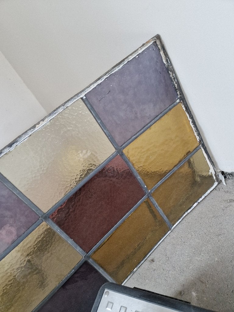 Glas in lood, Ophalen, Gebruikt, Minder dan 80 cm, Minder dan 80 cm