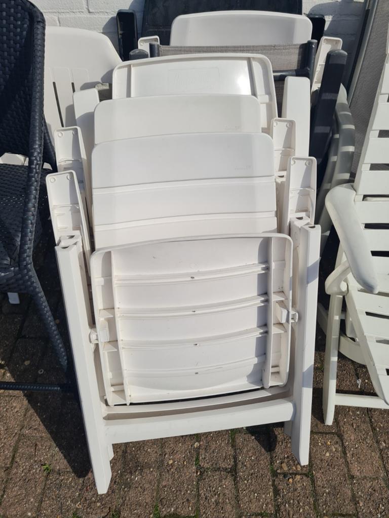 Hartman Master Club verstelbare tuinstoelen, Kunststof, Gebruikt, Verstelbaar, Onbekend