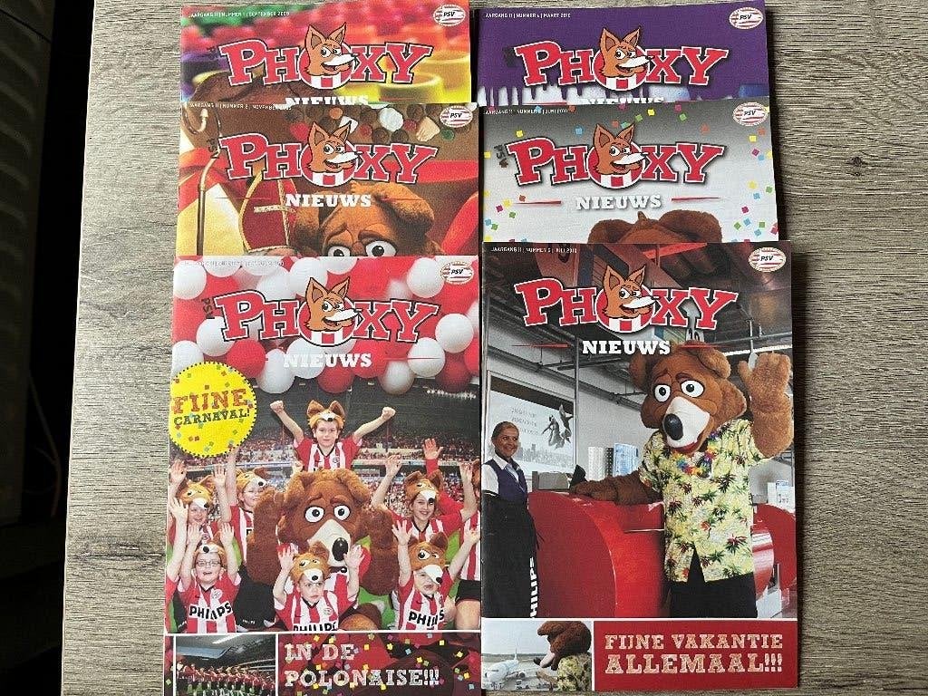 Jaargang 11 PSV Phoxy, Verzamelen, Ophalen of Verzenden, Gebruikt, PSV, Boek of Tijdschrift