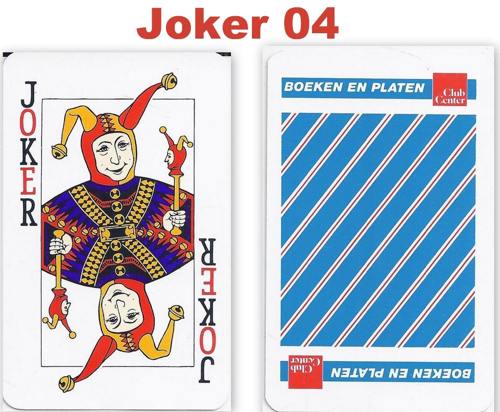 So joker 04: boeken en platen club center, Ophalen of Verzenden, Zo goed als nieuw, Joker(s)