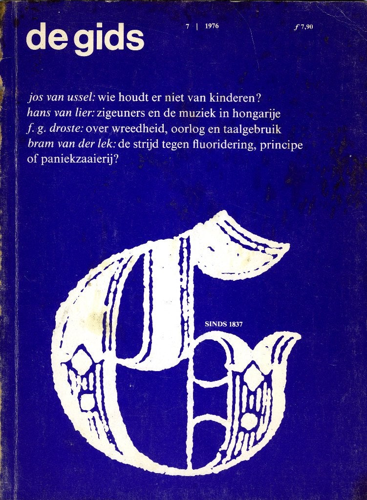De Gids 7 - 1976, Boeken, Ophalen of Verzenden, Zo goed als nieuw, Nederland, G, van Benthem van den Bergh (ed)