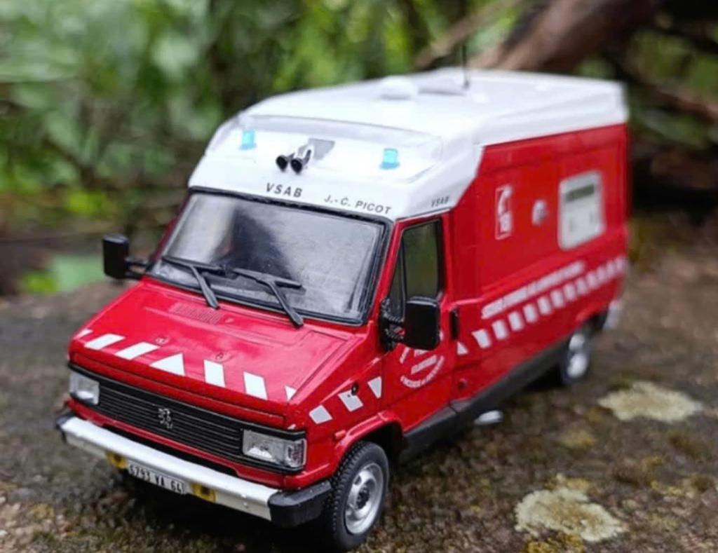 Peugeot J5 Maxum VSAB Picot Pyrenees BRANDWEER 1/43 # 40, Hobby en Vrije tijd, Verzenden, Nieuw, Bus of Vrachtwagen, Overige merken