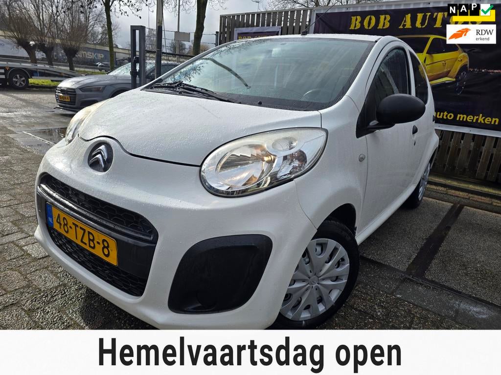Citroen C1 1.0 Attraction/airco/nap/1e eigenaar/nieuwe apk 2, Voorwielaandrijving, Euro 5, Gebruikt, 4 stoelen