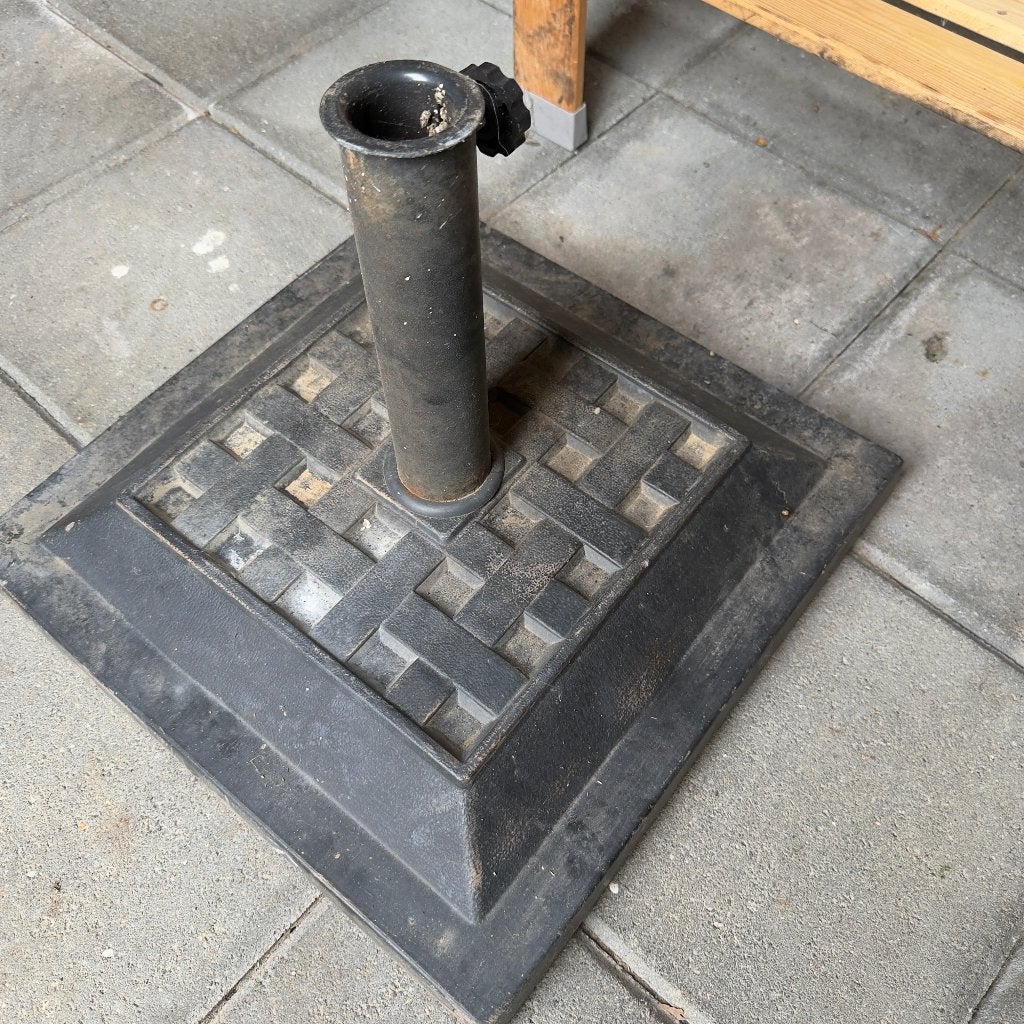 Parasolvoet, Tuin en Terras, Parasols, Ophalen, Gebruikt, Minder dan 1 meter, Parasolvoet