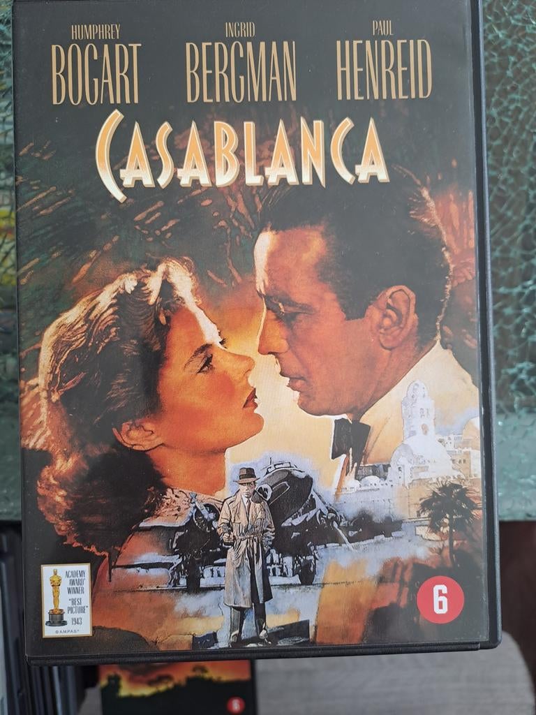 Casablanca (dvd), Cd's en Dvd's, Alle leeftijden, Ophalen of Verzenden, 1980 tot heden, Zo goed als nieuw