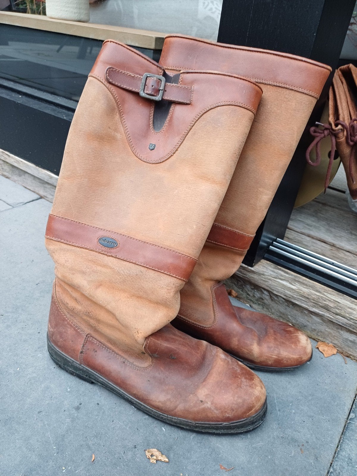 Dubarry outdoor laarzen maat 10,5, 45. Moet nieuwe zolen op., Ophalen of Verzenden, Bruin, Boots