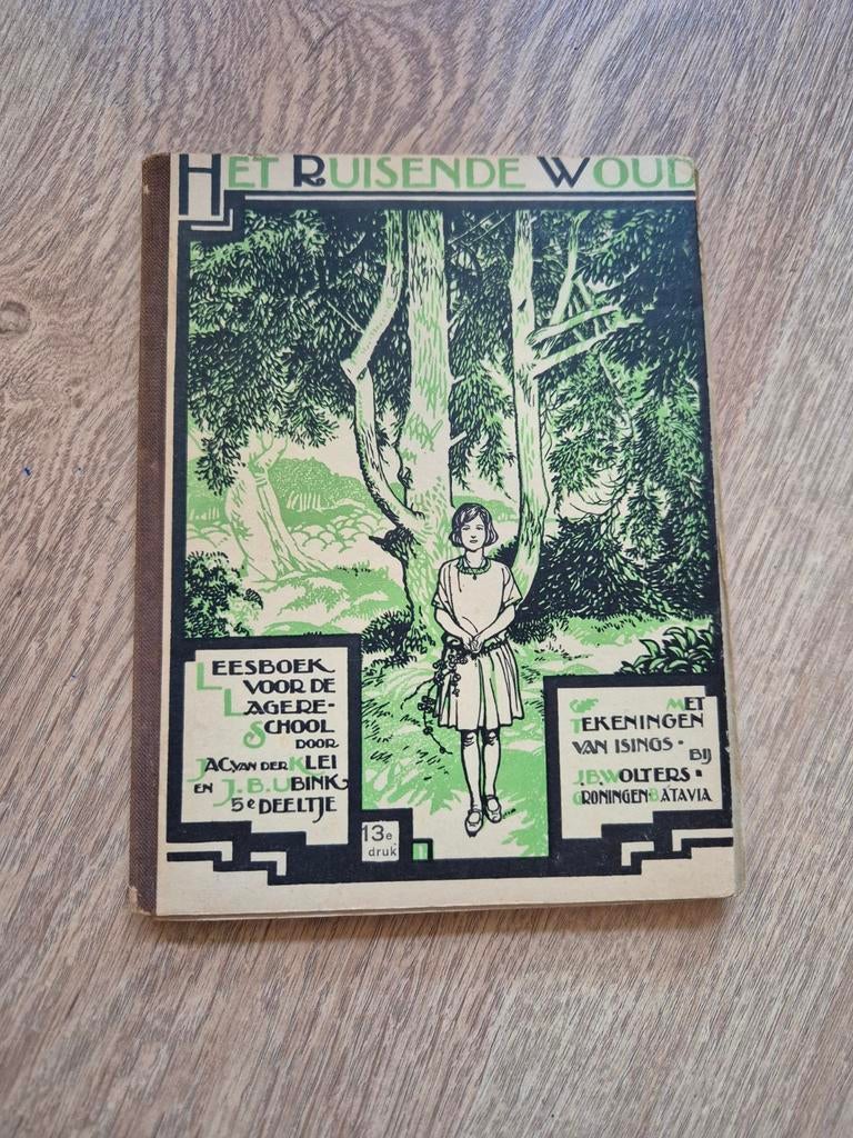 Het Ruisende Woud - leesboekje lagere school, Verzenden, Jac van der Klei, J.B. Ubink