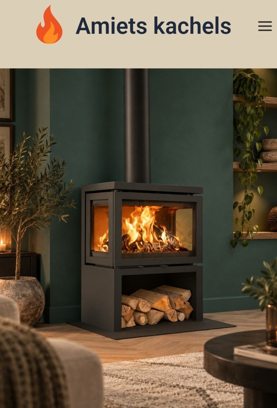 Houtkachel Dik Geurts JAcobus Dovre Jotul Selecta, Ophalen of Verzenden, Vrijstaand, Hout, Nieuw