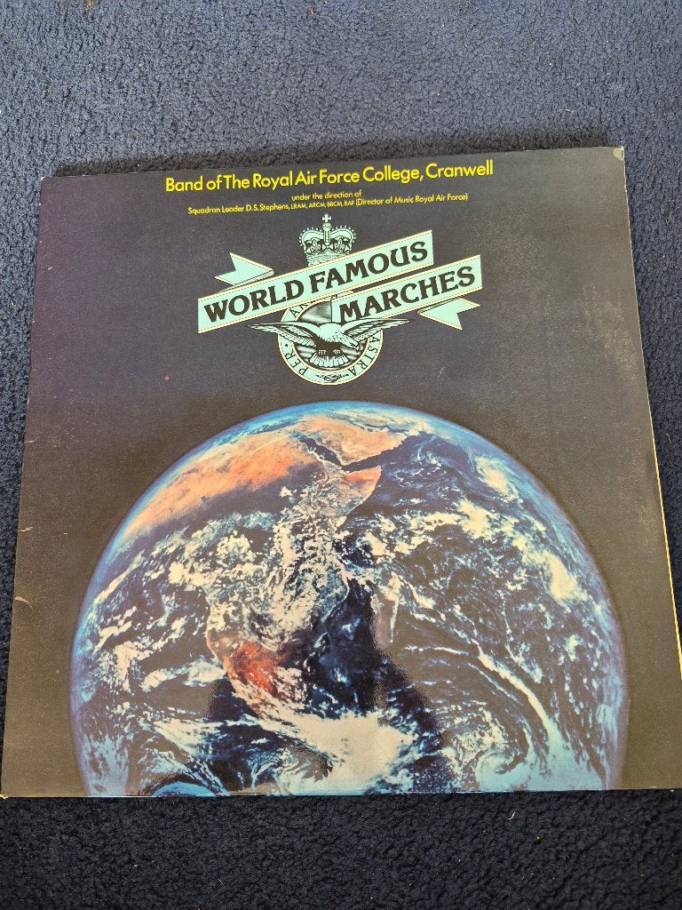 OPHALEN: LP World Famous Marches - RAF Band, Ophalen, LP