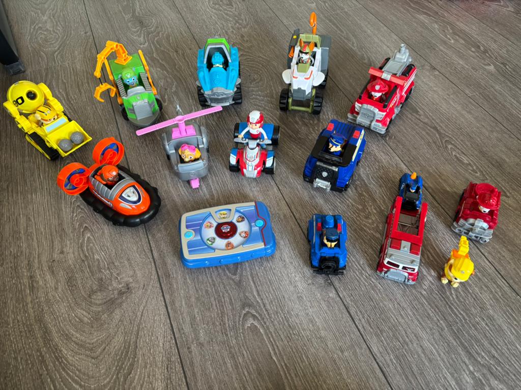 Paw patrol speelgoed, Ophalen, Gebruikt